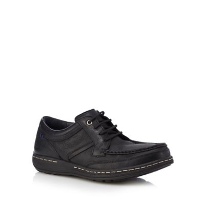 Black 'Vines Victory' lace up shoes